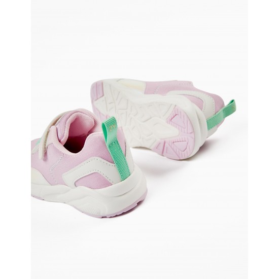 BABY GIRL SNEAKERS 'ZY SUPERLIGHT RUNNER', LILAC/IRIDESCENT
