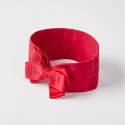 WIDE HAIR TAPE FOR BABY AND GIRL, RED