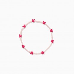 BEADING NECKLACE FOR GIRL 'MINNIE', ROSE