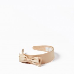 MANDOLETTE WITH BOW FOR GIRL, BEIGE