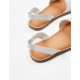 LEATHER SANDALS FOR GIRL, WHITE
