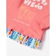 UV 80 PROTECTION SWIM T-SHIRT FOR GIRL 'PUERTO VIEJO', CORAL