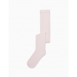 ANTI-BORBOTO COTTON TIGHTS FOR GIRL, PINK