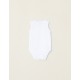 PACK 5 SMOOTH COTTON BODIES FOR BABY AND NEWBORN, WHITE