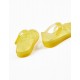 CHILDREN'S RUBBER SANDALS 'ZY JELLY', YELLOW