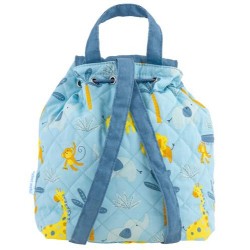 STEPHEN JOSEPH QUILTED BACKPACK - ZOO