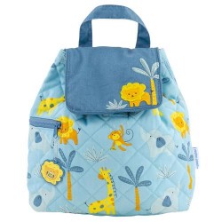 STEPHEN JOSEPH QUILTED BACKPACK - ZOO