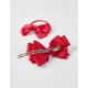 CROSSBAR + ELASTIC WITH BOW FOR BABY AND GIRL, RED