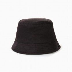 BABY AND BOY HAT 'SK8', BLACK