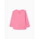 'BETTER TOGETHER' BABY GIRL LONG SLEEVE T-SHIRT, PINK