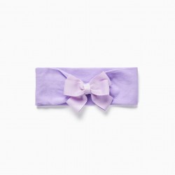 LONG HAIR RIBBON FOR BABY AND GIRL, LILAC