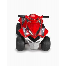 MOTORCYCLE 4 ELECTRIC QUAD RACY FEBER RED 6V