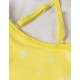 PRINTED SWIMSUIT FOR BABY GIRL, YELLOW