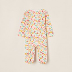 3 BABYGROWS FOR BABY 'CIRCUS', MULTICOLOR