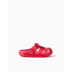 CLOGS SANDALS FOR BABY BOYS 'MICKEY DELICIOUS', RED