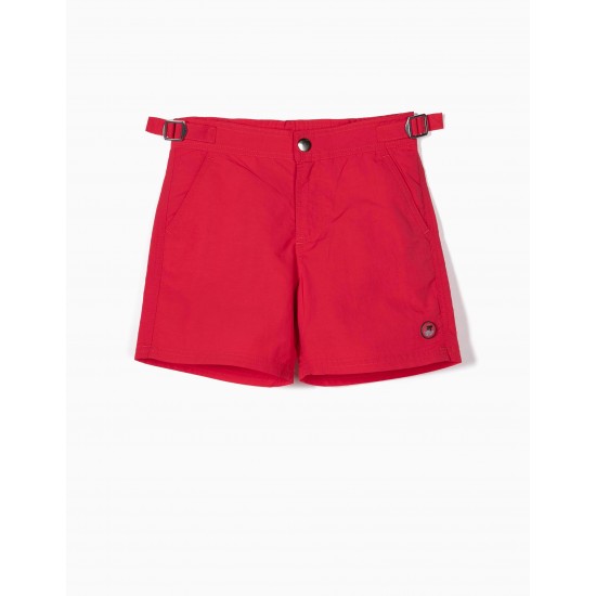 BOARDSHORTS FOR BOYS, RED