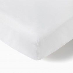 ADJUSTABLE BED SHEET 120X60CM WHITE INTERBABY