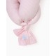  ESSENTIAL PINK ZY BABY BRAID BED GUARD