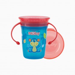  360 LEARNING CUP WITH HANDLES 240ML NUBY 6M +