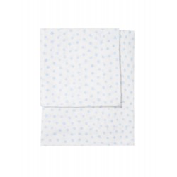 CRIB SHEETS 75X50CM ALLOVER STARS ZY BABY 3 PIECES