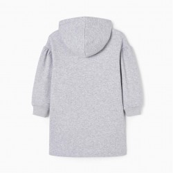 DRESS-SWEAT THERMAL EFFECT FOR GIRL 'FOXY', GREY