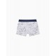 PACK 4 COTTON BOXERS FOR BOY 'MONSTERS', MULTICOLOR