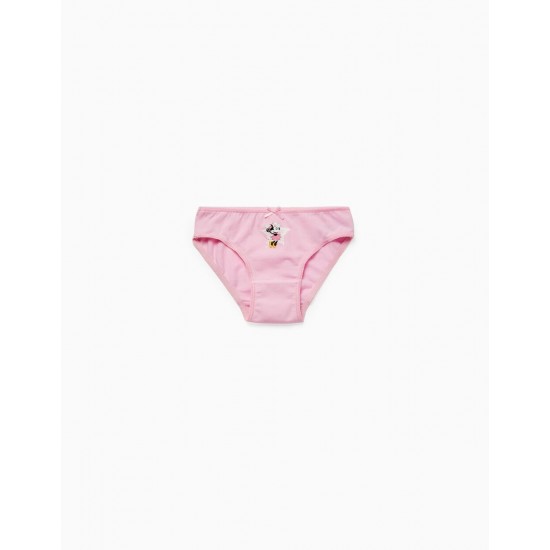 PACK 5 COTTON PANTIES FOR GIRL 'MINNIE', MULTICOLOR