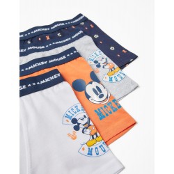 PACK 4 COTTON BOXERS FOR BOY 'MICKEY VINTAGE', MULTI COLOR