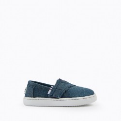 DENIM SHOES FOR BABY, BLUE