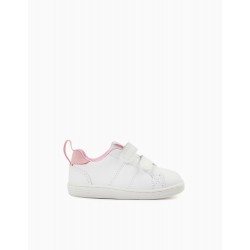 BABY GIRL SHOES 'ZY 1996', WHITE/PINK