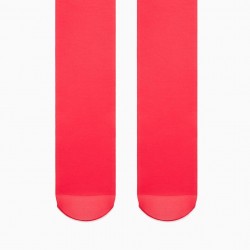 MICROFIBER TIGHTS FOR BABY GIRL, RED
