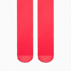 MICROFIBER TIGHTS FOR GIRL, RED