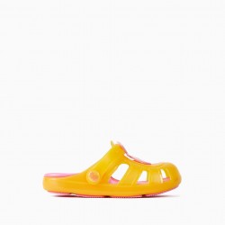 CLOGS SANDALS FOR GIRLS 'PINEAPPLE' ZY DELICIOUS', PINK
