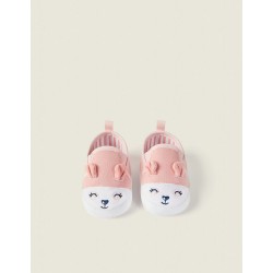 SLIP-ON SHOES FOR NEWBORN, PINK