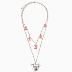 'MINNIE' GIRL NECKLACE, SILVER