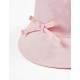 MEDIUM BRIM HAT FOR BABY AND GIRL, PINK