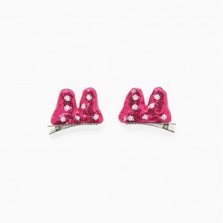 2 INDENTS FOR BABY AND GIRL 'MINNIE', PINK