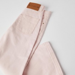 GIRL'S 'FLARE FIT' PANTS, PINK