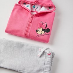 GIRL'S TRACKSUIT 'MINNIE', PINK/GREY