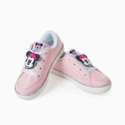 'MINNIE' GIRL'S SNEAKERS, LIGHT PINK