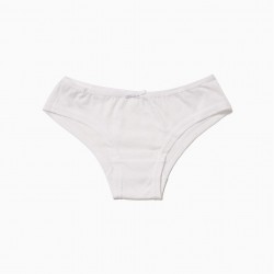 PACK 3 WHITE BOXERS WITH BOW
