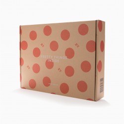 LARGE GIFT BOX 'ZY', BEIGE