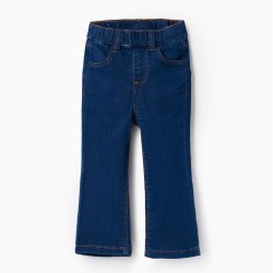 JEANS FOR BABY GIRL 'FLARE FIT', BLUE