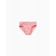 PACK OF 5 COTTON PANTIES FOR GIRLS 'DAYS OF THE WEEK', MULTICOLOR