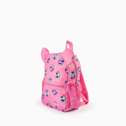 3D EAR BACKPACK FOR BABY AND GIRL 'MINNIE', PINK