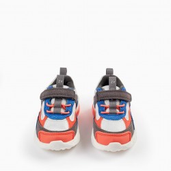 BABY BOY'S SNEAKERS WITH LIGHTS 'ZY SUPERLIGHT', MULTICOLOR