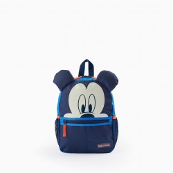 BACKPACK WITH 3D EARS FOR BABY AND BOY 'MICKEY', BLUE