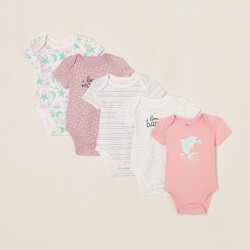 5 BABY BODIES 'MOMMY&DADDY', MULTICOLOR