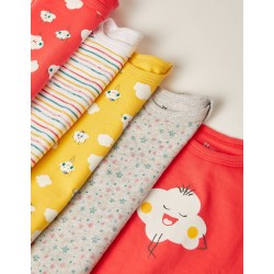 3 BABYGROWS FOR BABY 'MOMMY&DADDY', MULTICOLOR