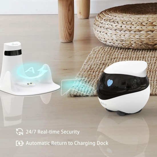 ENABOT HOME SECURITY CAMERA WITH SELF-CHARGING, NIGHT VISION, WIRELESS CAMERA FOR PET, ELDERLY & BABY